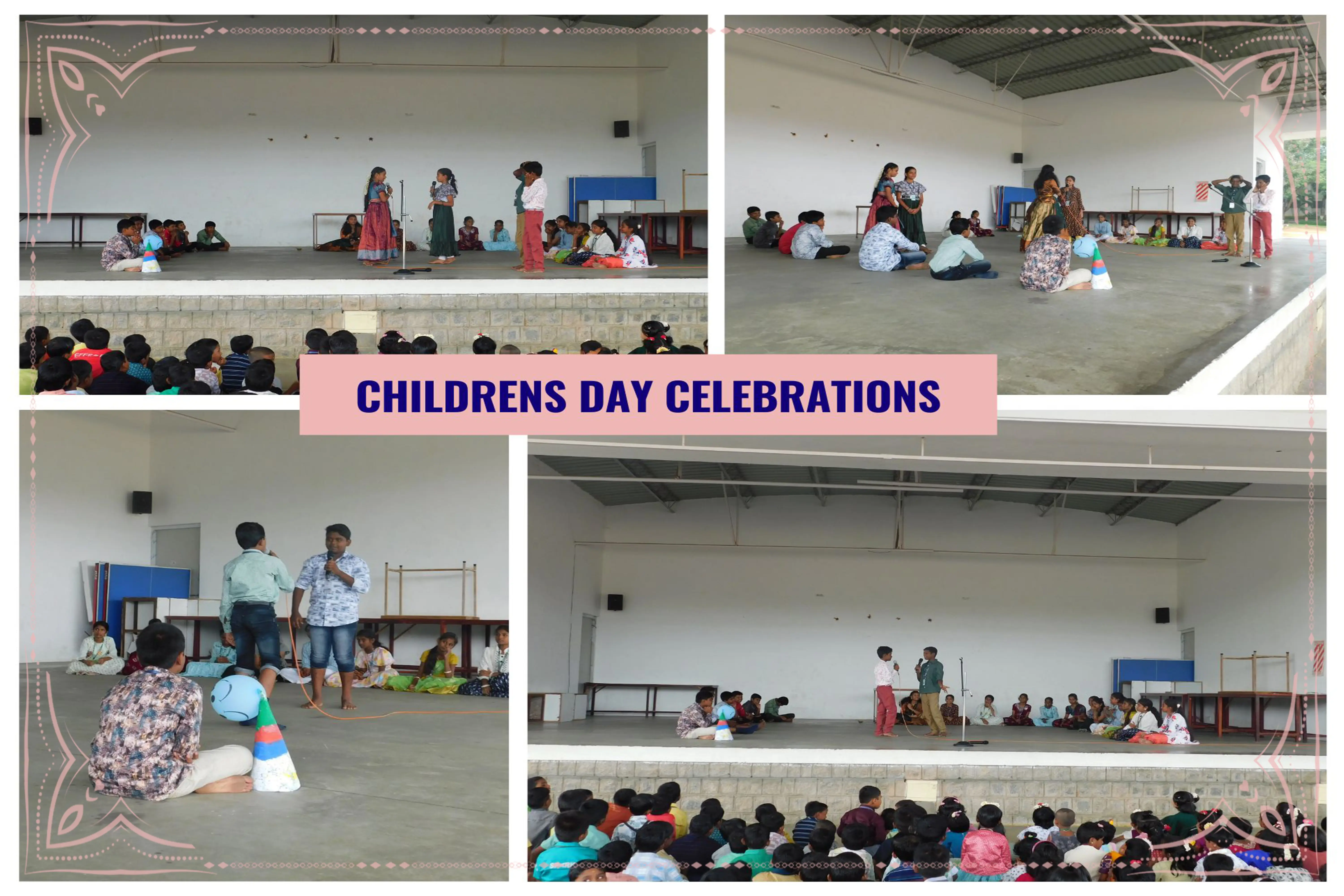 CHILDRENS DAY CELEBRATIONS at Bannari Amman Vidya Niketan Matriculation Higher Secondary School Sathyamangalam